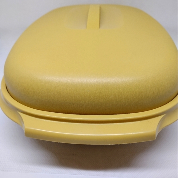 Vintage Tupperware Harvest‎ Gold Microwave Vegetable Steamer - Picture 8 of 13